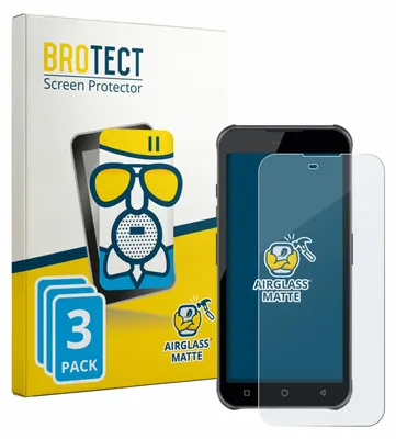 Produktbild von 3x BROTECT Entspiegelungs Schutzglas für Bluebird VF550 Schutzfolie Panzer Folie Glas Display Schutz matt