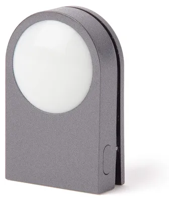 Productafbeelding van LEXON LUCIE KLIPS LED, donkergrijs/zwart, model LL121X
