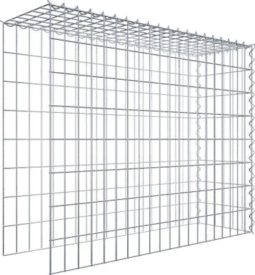 Produktbild von Anbaugabione Typ 4 100 cm x 80 cm x 30 cm (L x H x T), Maschenweite 5 cm x 10 cm, Spirale