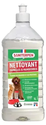 Image de Nettoyant pour gamelles et distributeurs d'aliments pour animaux 1 l - Saniterpen