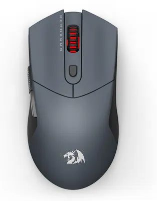 Produktbild von Gaming-Maus kabellos Bluetooth & kabelgebunden Redragon St4r Pro, Schwarz/Grau