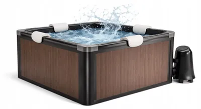 Zdjęcie produktu dla Jacuzzi Ogrodowe Panelowe twarde Całoroczne Corciano SPA Kwadratowe