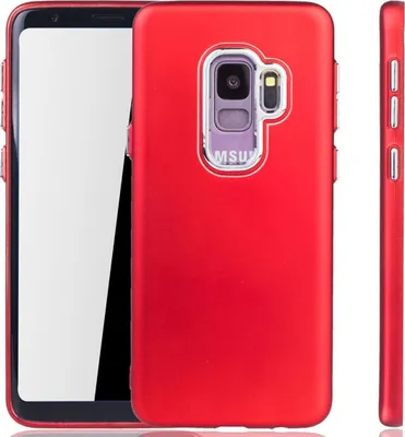 Produktbild von Samsung Galaxy S9 Hülle - Handyhülle für Samsung Galaxy S9 - Handy Case in Rot