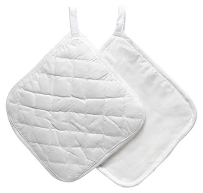 Produktbild von Creativ Company 444601, Topflappen, Weiß, Baumwolle, 200 mm, 4 Stück(e)