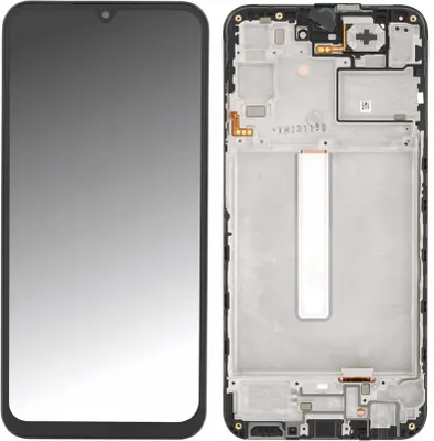 Produktbild von Original Samsung Galaxy A25 5G A256B Super AMOLED  Display Touchscreen Bildschirm Rahmen Schwarz & Werkzeug
