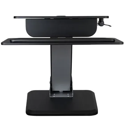 Zdjęcie produktu dla StarTech.com ARMSTS, Stojak multimedialny, Czarny, Srebrny, Stal, Drewno, Płaski panel, 13 kg, 76,2 cm (30")