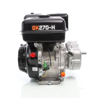 Zdjęcie produktu dla Silnik benzynowy XPOtool GK270 o mocy 6,7 kW (9 KM) ze sprzęgłem w kąpieli olejowej i rozrusznikiem rewersyjnym do gokartów i kosiarek do trawy