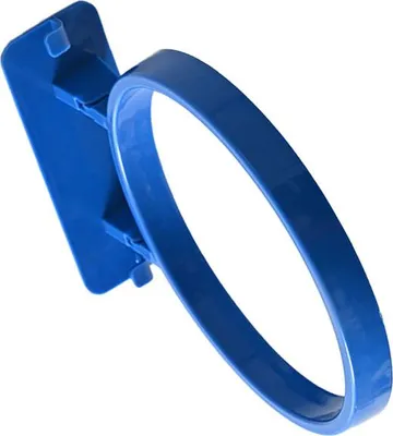 Productafbeelding van Wandhouder voor voetbal, plastic, voetbalopslagrek, blauw. Geschikt voor het ophangen van voetballen