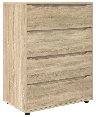 Produktbild von vidaXL Stauraumschränke Sonoma-Eiche 80 x 48 x 105 cm Holzwerkstoff