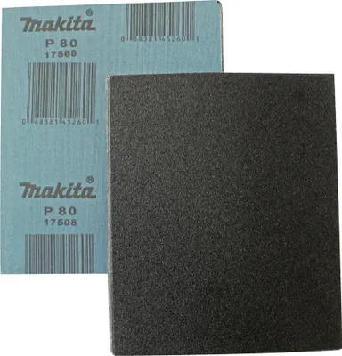 Produktbild von Makita Schleifpapier, 50 Stk., 230x280 mm, K 180, schwarz