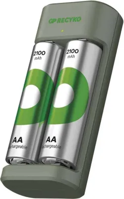 Immagine prodotto di Caricabatterie GP Eco E221 + 2× AA ReCyko 2100, B50224