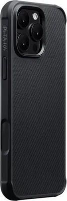Produktbild von Pitaka KI1602PPA, Cover, Apple, iPhone 16 Pro, 16 cm (6.3"), Schwarz, Grau
