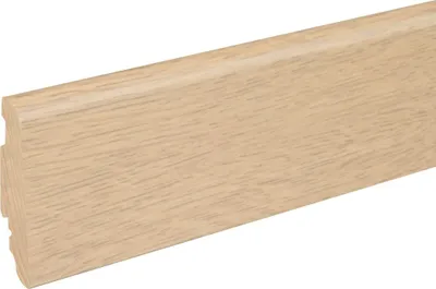 Produktbild von Neuhofer Fußleiste 240 cm x 58 x 19 mm eiche