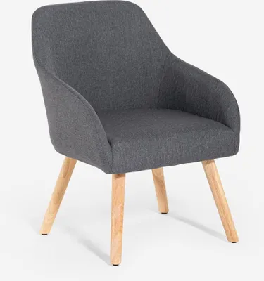 Image de Chaise de salle à manger de style nordique en gris Yamori