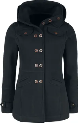 Produktbild von RED by EMP Damen schwarze Übergangsjacke aus Sweatstoff L