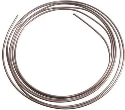Imagen del producto de Tubería de freno hidráulica, universal, 500 cm, diámetro 4,8 mm, cobre, níquel, ABS.