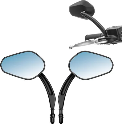 Obrázek produktu pro Motocyklové zrcátko s E-markem HDE2 kompatibilní s Harley-Davidson