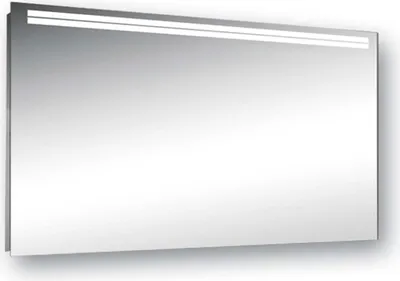Image de Schneider ARANGA miroir lumineux LED, avec miroir chauffant, sans prise de courant, 1415x48x700mm, bandeau lumineux en haut, blanc, 160.740.01.0001