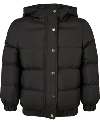 Obrázek produktu pro Dětská zimní bunda Urban Classics Girls Hooded Puffer Jacket black - 110/116