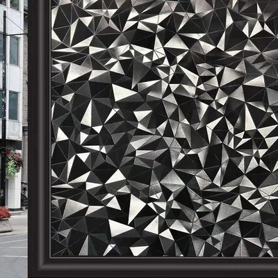Zdjęcie produktu dla Folia okienna przyciemniająca, folia zapewniająca prywatność, 90 x 200 cm - dekoracyjne rozwiązanie do salonu, sypialni, łazienki, kuchni i biura
