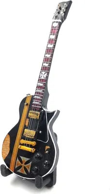 Image de Madrid Magnificence Mini Guitare 15cm - BMG-003 - Style James Hetfield