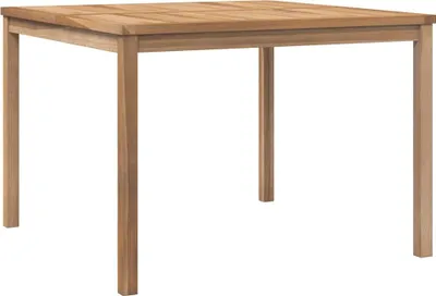 Produktbild von vidaXL Garten-Esstisch 110x110x77 cm Massivholz Teak