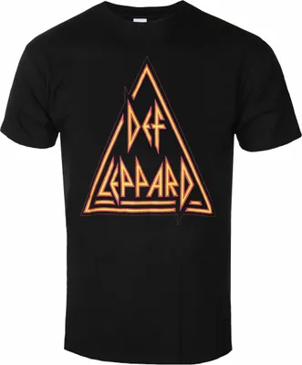 Produktbild von Def Leppard - "Classic" T-Shirt für Herren/Damen Uni RO7959 (M) (Schwarz)