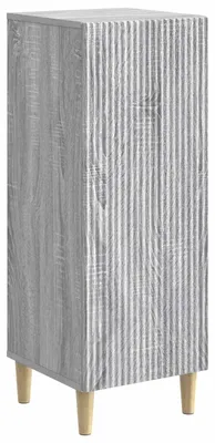 Produktbild von vidaXL Sideboard Graues Sonoma 33 x 34,5 x 90 cm Holzwerkstoff