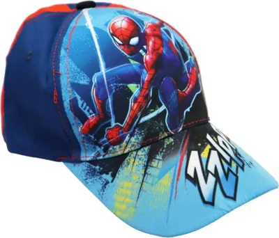 Produktbild von Marvel Spiderman Kinder Basecap Baseball Kappe Mütze – Blau / 54