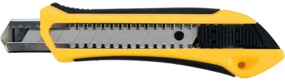 Immagine prodotto di Coltello a lama retrattile da 18 mm con lama in SK5 e guida in metallo