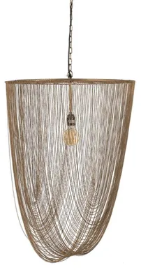 Produktbild von Deckenleuchte – Goldfarben – 60 x 60 x 80 cm – Eisen – Fassung E27