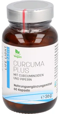 Produktbild von Curcuma+Schwarzer Pfeffer Kapseln 60 St
