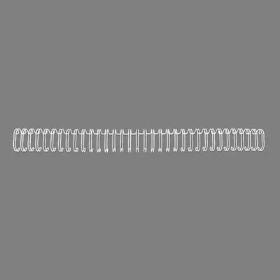 Image de GBC WireBind Wires 12.5mm - White (100), 297 mm, Blanc