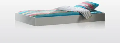 Produktbild von Bettschublade zu Etagenbett Lara MDF und Weiß