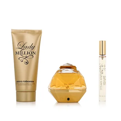 Produktbild von Paco Rabanne Lady Million EDP 80 ml + EDP MINI 10 ml + BL 100 ml (woman)