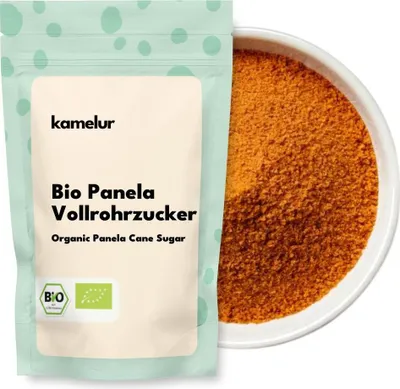 Produktbild von Kamelur® Bio Panela Vollrohrzucker 1 kg
