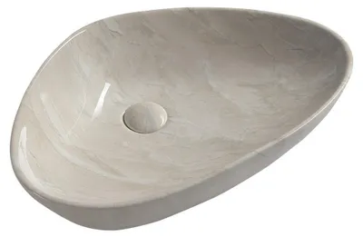 Produktbild von Sapho DALMA Keramik-Waschtisch 58,5x39 cm, marfil