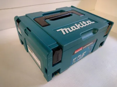 Produktbild von Makita Akku-Schlagbohrschrauber 18V / 5,0 Ah, 2 Akkus + Ladegerät im MAKPAC DHP485RTJ