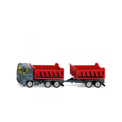 Image de SIKU Blister - Camion avec benne basculante et remorquage