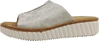 Immagine prodotto di Sandali da donna Rieker Aleria, comodi, in tessuto beige, ideali per il tempo libero