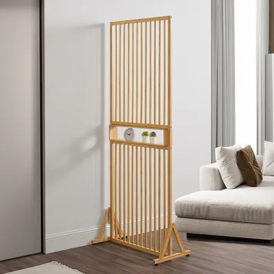 Obrázok produktu pre Rozdeľovač izieb "Fron" 197x75,5x40 cm prírodný bambus