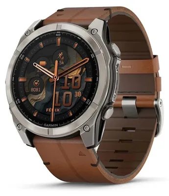 Zdjęcie produktu dla Garmin Fenix 8, 3,56 cm (1.4"), AMOLED, Ekran dotykowy, 32 GB, GPS, 92 g
