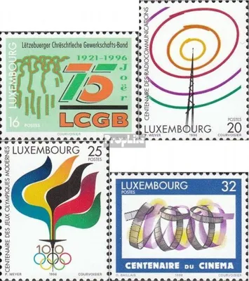 Produktbild von Briefmarken Luxemburg 1996 Mi 1392-1395 (kompl.Ausg.) postfrisch Jahresereignisse