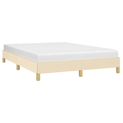 Produktbild von "Winterschlussverkauf "Bettgestell - CLORIS - Doppelbett - Robust und langlebig - ohne Matratze Creme 140x200 cm - Einfache Montage -  Stoff - NeuMöbel1852127