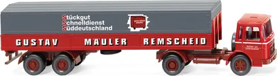 Produktbild von Wiking LKW MAN F8 PrSz Gustav Mäuler Remscheid 051502