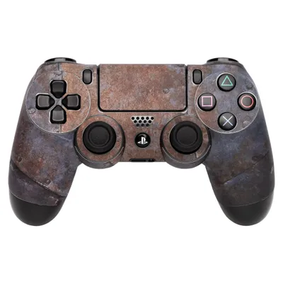 Produktbild von 97308 Rusty Metal pro ovladač PS4 - skin