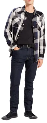 Imagen del producto de Pantalón vaquero para hombre Levi's modelo 512, corte bajo, corte ajustado (tapered), color Rock Cod, talla W33/L30