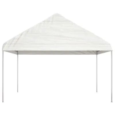 Immagine prodotto di Gazebo con Tetto Bianco 4,08x2,23x3,22 m in Polietilene