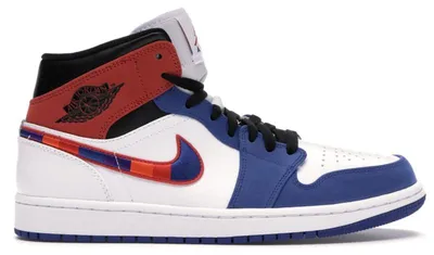 Produktbild von Jordan 1 Mid Multi-Color Swoosh - EU 45