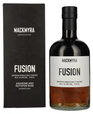 Produktbild von Mackmyra FUSION Swedish Single Malt Whisky Limited Edition 47,3% Vol. 0,7l in Geschenkbox
